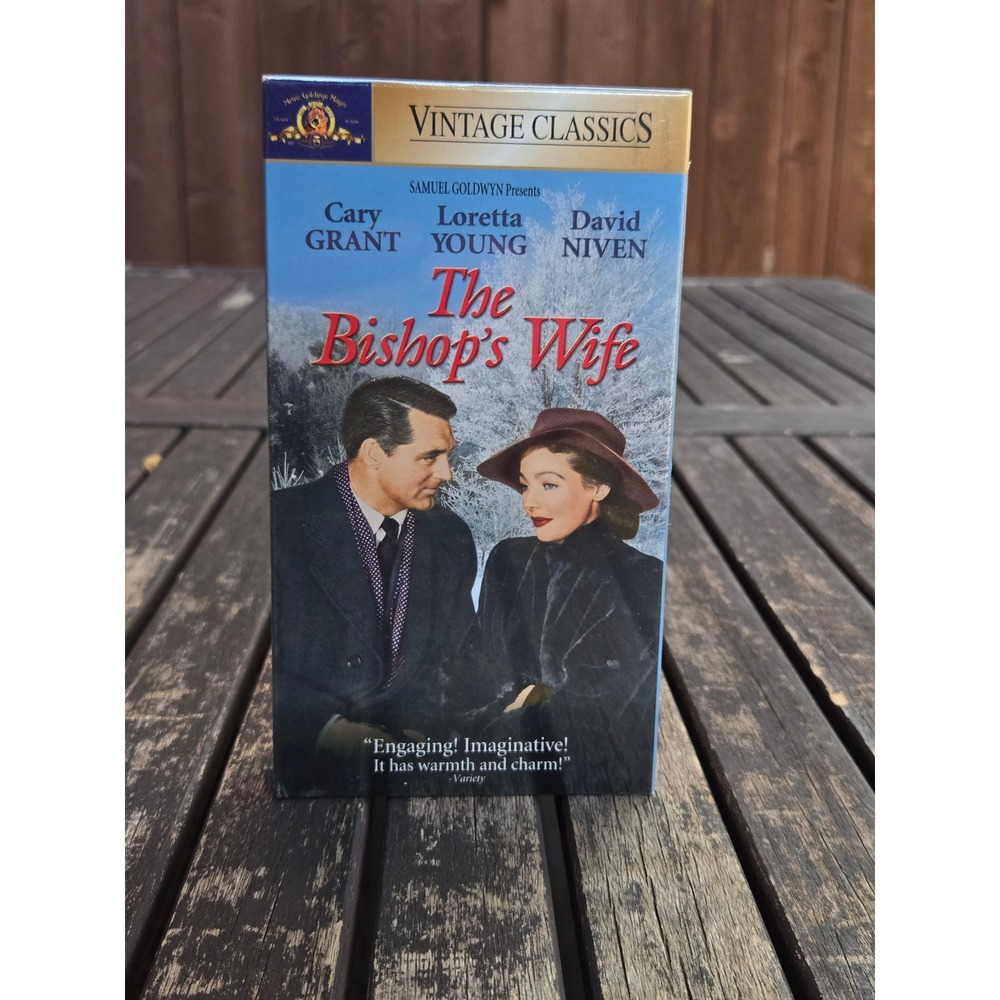 Sealed The Bishop's Wife VHS Cary Grant MGM Vintage Classics Christmas Movie